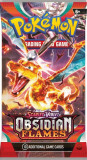 Pokemon TCG: Scarlet &amp; Violet - Obsidian Flames Booster Pack - mai multe modele | The Pokemon Company