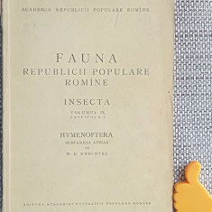 Fauna Republicii Populare Romane Romine Insecta Hymenoptera vol IX fascicula I