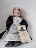 Papusa vintage (anii 90) de colectie, Guy Luy I Hubert Studio Lalek, Polonia Cracovia, Chambermaid, design de Izabelle BR 1992 Krakow