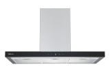 Hota decorativa Tesla DC900AXB, T-shape, 90cm1 motor DC 75W, 630m3/h, display