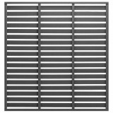 Cumpara ieftin Panou de gard, gri, 180x180 cm, WPC