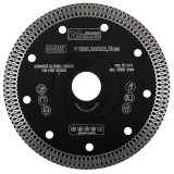 Cumpara ieftin Disc diamantat turbo subtire, ceramica, taiere umeda si uscata, 125 mm/22.23 mm, Richmann Exclusive