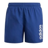 Cumpara ieftin Pantaloni scurti de baie pentru copii Adidas Sportswear ESS L CLX Short, albastru, 152 11-12 ani - OUTLET