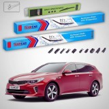Cumpara ieftin Ștergătoare Kia Optima Sportswagon IV JF Estate 2016-prezent | Set Față și Spate Flat Premium &ndash; TeamCar&reg;