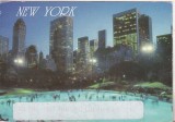 Bnk cp USA - New York - circulata catre Romania 1997 - francatura mecanica, Printata