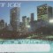 bnk cp USA - New York - circulata catre Romania 1997 - francatura mecanica