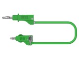 Cablu măsurare 60VDC 30VAC 36A 4mm verde ELECTRO-PJP soclu axial