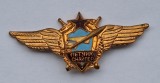 Aviatie militara - navigator, insigna Rusia sovietica anii 1970, RARA