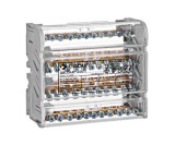 Distribuitor 4P 125A, per pol: 2x35mm 2x25+7x6mm Schrack IKBC4035
