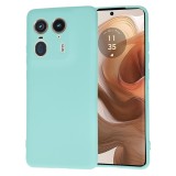 Husa premium din silicon pentru motorola edge 50 ultra - softflex, microfibra, sea blue