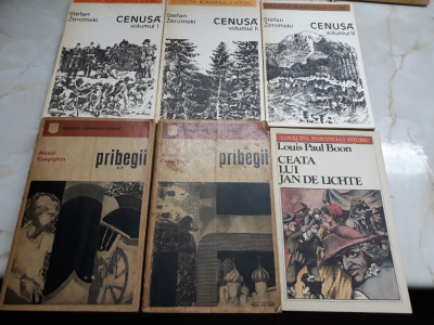 Lot carti colectia romanului istoric foto