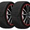 Lanturi auto textile, huse antiderapante 205/80 R15, Maranello Super X 3D, omologate, XL