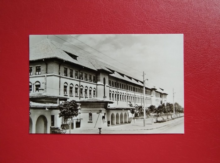 CARTE POSTALA - RSR - BARLAD - LICEUL GH. GHEORGHIU DEJ