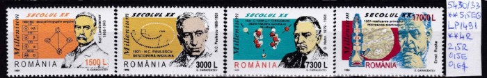 1999 Secolul XX Millenium LP1491 MNH pret 2,2+1 lei