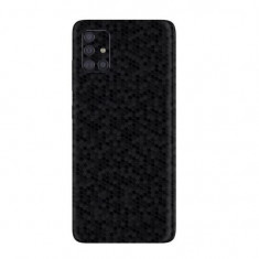 Folie Skin Samsung Galaxy A51 ApcGsm Wraps HoneyComb Black foto