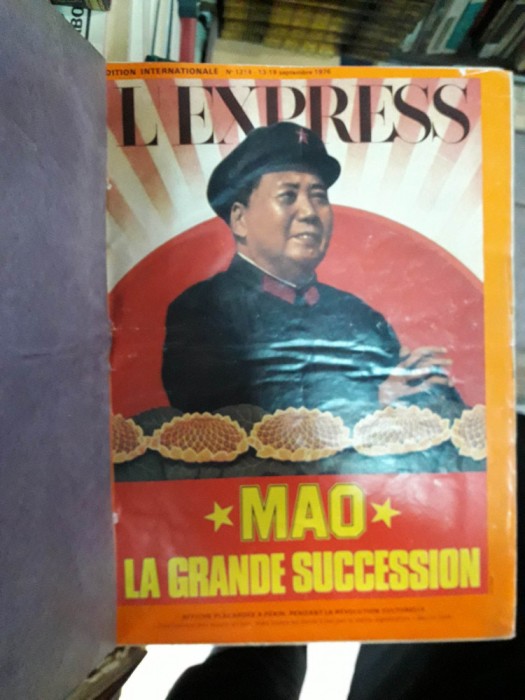 Revista L&#039;Express-13 tomuri-195 de numere 1976-1980