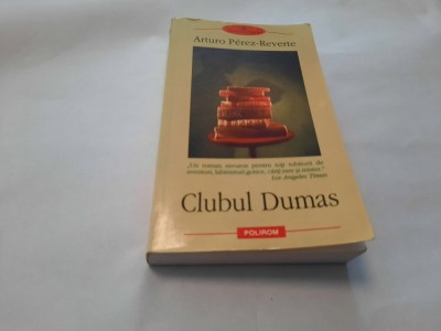 Clubul Dumas Arturo Perez-Reverte RF9/1 foto