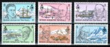 BAT Ter. Antarctic Britanic 1980, Mi #78-83**, Societatea Regala de Geografie, navigatie, corabii, MNH! Cota 4,50 &euro;!
