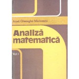 ANALIZA MATEMATICA VOL.1-GH. MARINESCU-293586