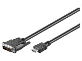Cablu HDMI la DVI-D 3m Negru