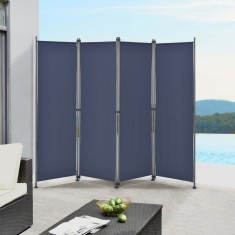 Paravan DB albastru inchis 215 x 170 cm [pro.tec] HausGarden Leisure foto