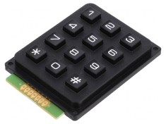 Tastatură 12 Butoane 20mA 200m&Omega;