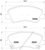 BREMBO P 18 025 PRIME LINE set placute frana,frana disc