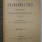 MATERIALURI FOLKLORISTICE de GR.G TOCILESCU, VOLUMUL 1 PARTEA 2 - BUCURESTI, 1900