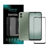 FOLIE STICLA Spacer pentru Samsung Galaxy F14 5G, grosime 0.3mm, acoperire totala ecran, strat special anti-ulei si anti-amprenta, Tempered Glass, sti