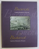 BUCURESTI CAPITALA ROMANIEI , 155 DE ANI , EDITIE BILINGVA ROMANA - ENGLEZA , ALBUM FILATELIC ILUSTRAT , 2017 , LIPSA TIMBRE*