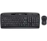 KIT wireless LOGITECH, tastatura wireless multimedia &quot;MK330&quot; + mouse wireless 1000dpi, 3 butoane &quot;M215&quot;, black, &quot;MK330&quot; &quot;920-003999&quot; (timbru verde 0.8