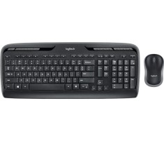 KIT wireless LOGITECH, tastatura wireless multimedia &quot;MK330&quot; + mouse wireless 1000dpi, 3 butoane &quot;M215&quot;, black, &quot;MK330&quot; &quot;920-003999&quot; (timbru verde 0.8