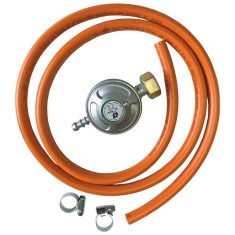 Set regulator de presiune gaz A310i standard 300mm (CL) avizat IGT CE cu furtun 1.5m si 2 coliere, Dsh, 486517