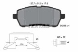 TEXTAR 2428302 set placute frana,frana disc