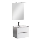Mobilier complet de baie Vario Trim 60 antracit-alb