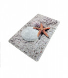 Covoras pentru baie Starfish, Gri, 80X100 cm
