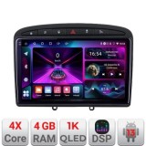 Navigatie Peugeot 308 Quad Core A-038 4+64 InCell Display 1K Android Waze USB Navigatie Internet Youtube Radio CarStore Technology