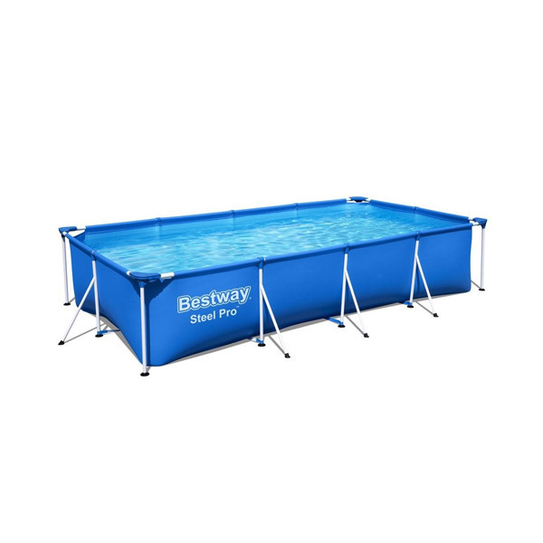 Bestway Steel Pro - Piscina cu Cadru Metalic si Pompa cu Filtru - 400 x 211 x 81 cm