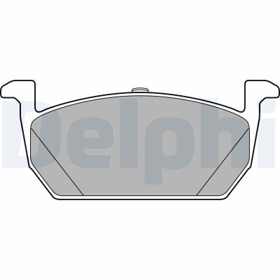 DELPHI LP3287 set placute frana,frana disc foto