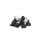Organizator pentru cabluri, 14 x 14 mm, 10 elemente, Keltin K02208