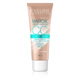 BEA34-100 Fond de ten Eveline CC Cream Magical Colour Correction 50 Light Beige 30 ml