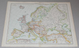 Harta Europei cca 1900