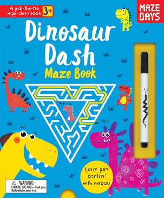 Dinosaur Dash Maze Book foto