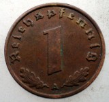 2.414 GERMANIA 1 REICHSPFENNIG 1937 A, Europa, Bronz