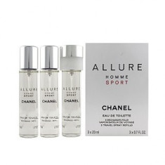 Chanel Allure Homme Sport eau de Toilette pentru barbati 3 x 20 ml foto