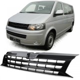Grila radiator fara emblema negru lucios pentru VW Bus T5 Facelift 09-15 Performance AutoTuning