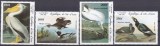 DB1 Coasta de Fildes 1985 Fauna Pasari Audubon 4 v. MNH, Nestampilat