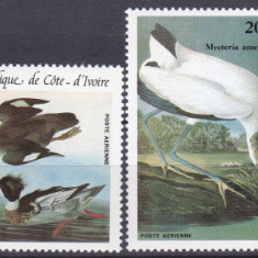 DB1 Coasta de Fildes 1985 Fauna Pasari Audubon 4 v. MNH