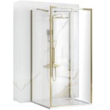 Cabina de dus de perete REA Rapid Slide Gold