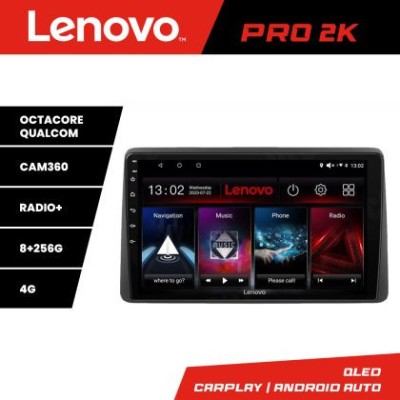 Navigatie Dacia Duster dupa 2019 Lenovo Kit-199 8 core QLED 2K 8+256 360 Android Waze USB Navigatie Internet Youtube Radio v1 CarStore Technology foto
